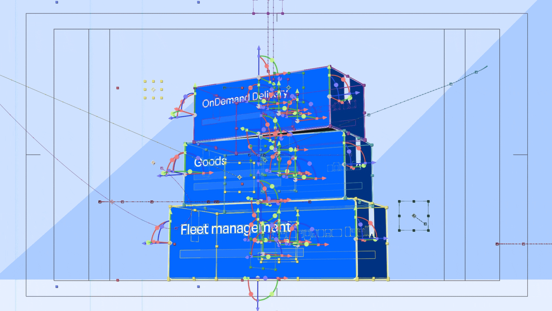 Faramove parcel pickup animation